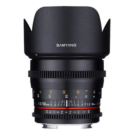 Samyang V-DSLR 50mm f 1.5